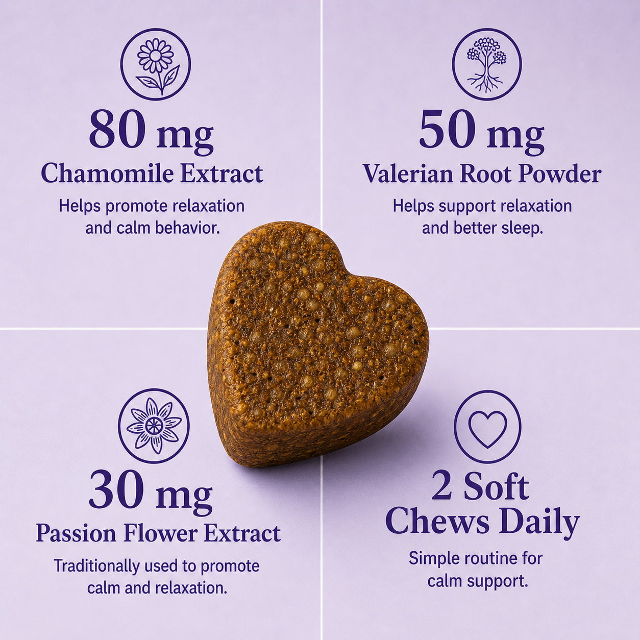 Calming + Anxiety Support Chews