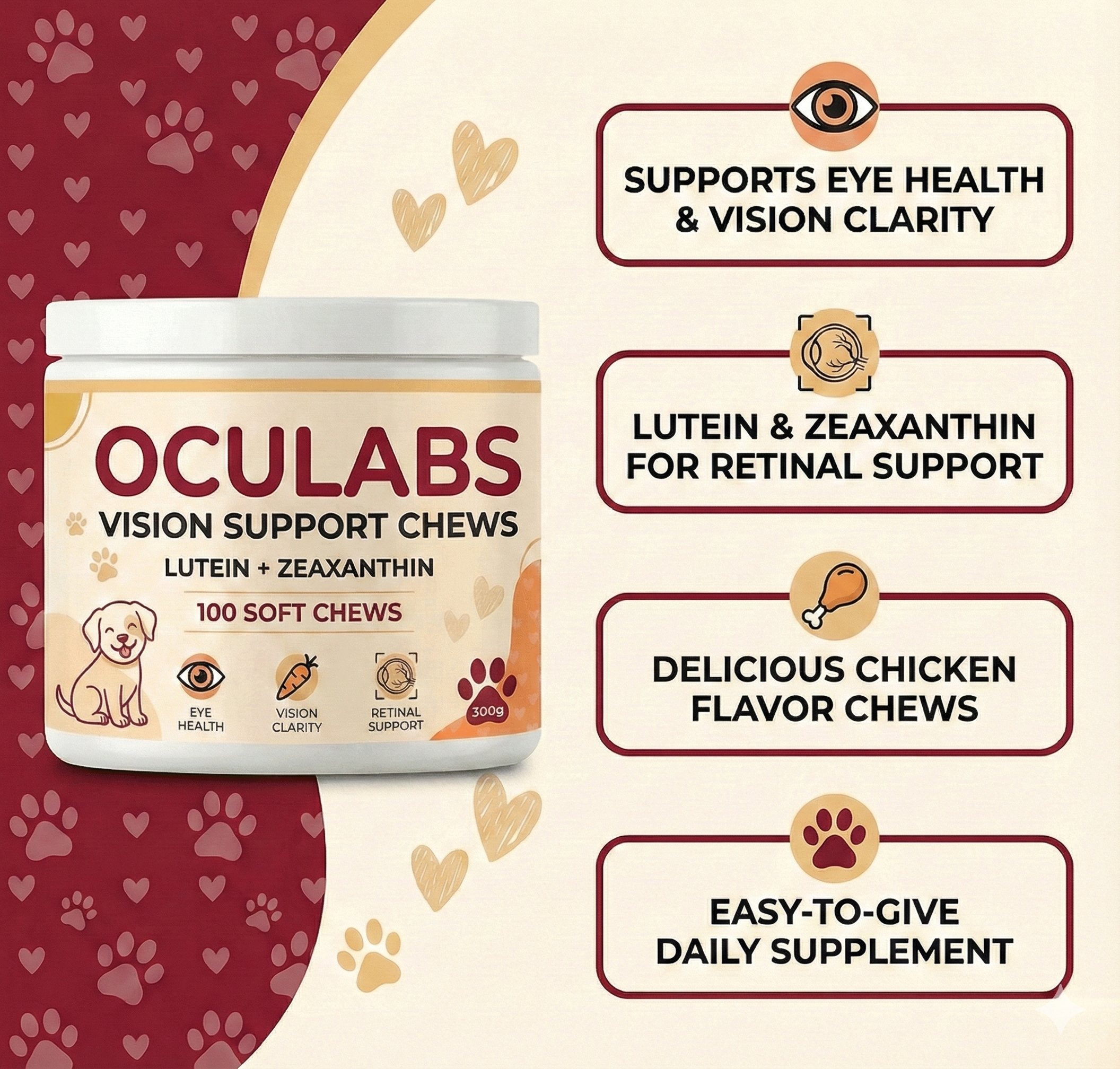 VISION SUPPORT CHEWS