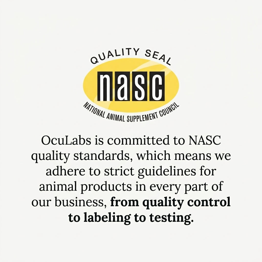 NASC Quality Seal for OcuLabs Calming Chews