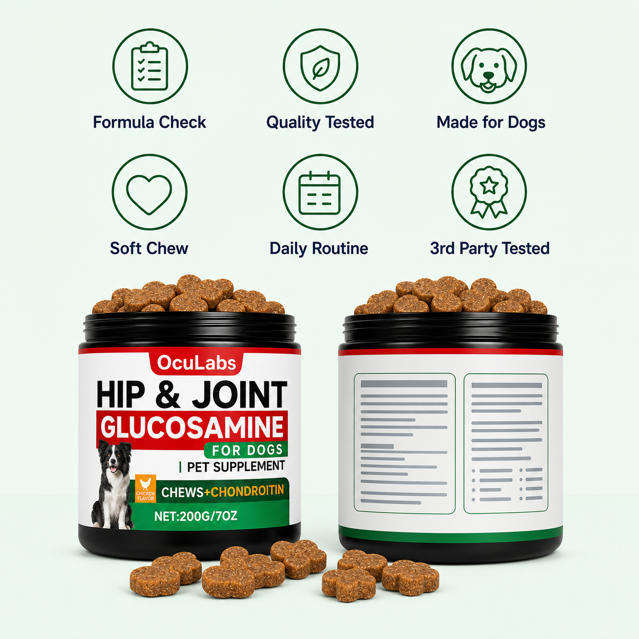 Hip + Joint Support Chews