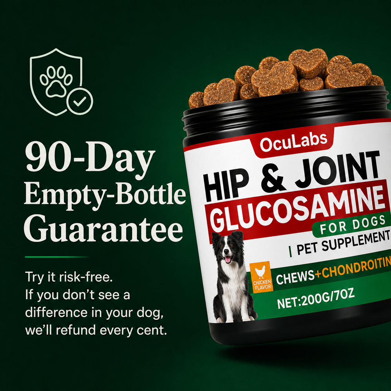 Hip + Joint Support Chews
