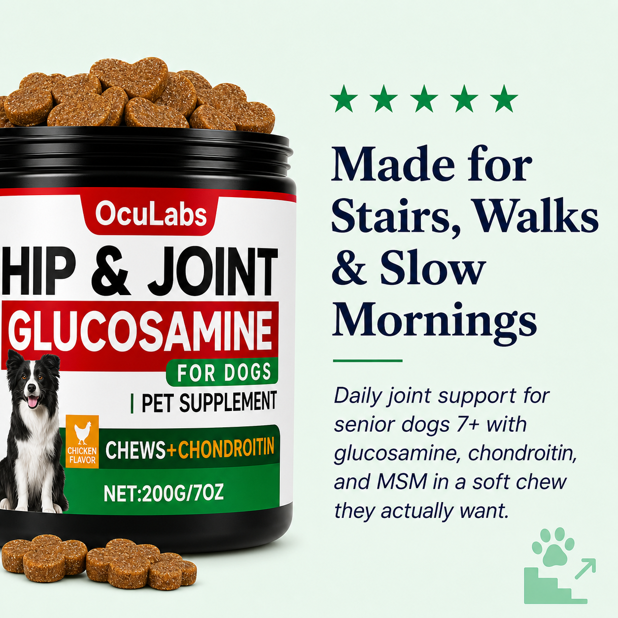 Hip + Joint Support Chews