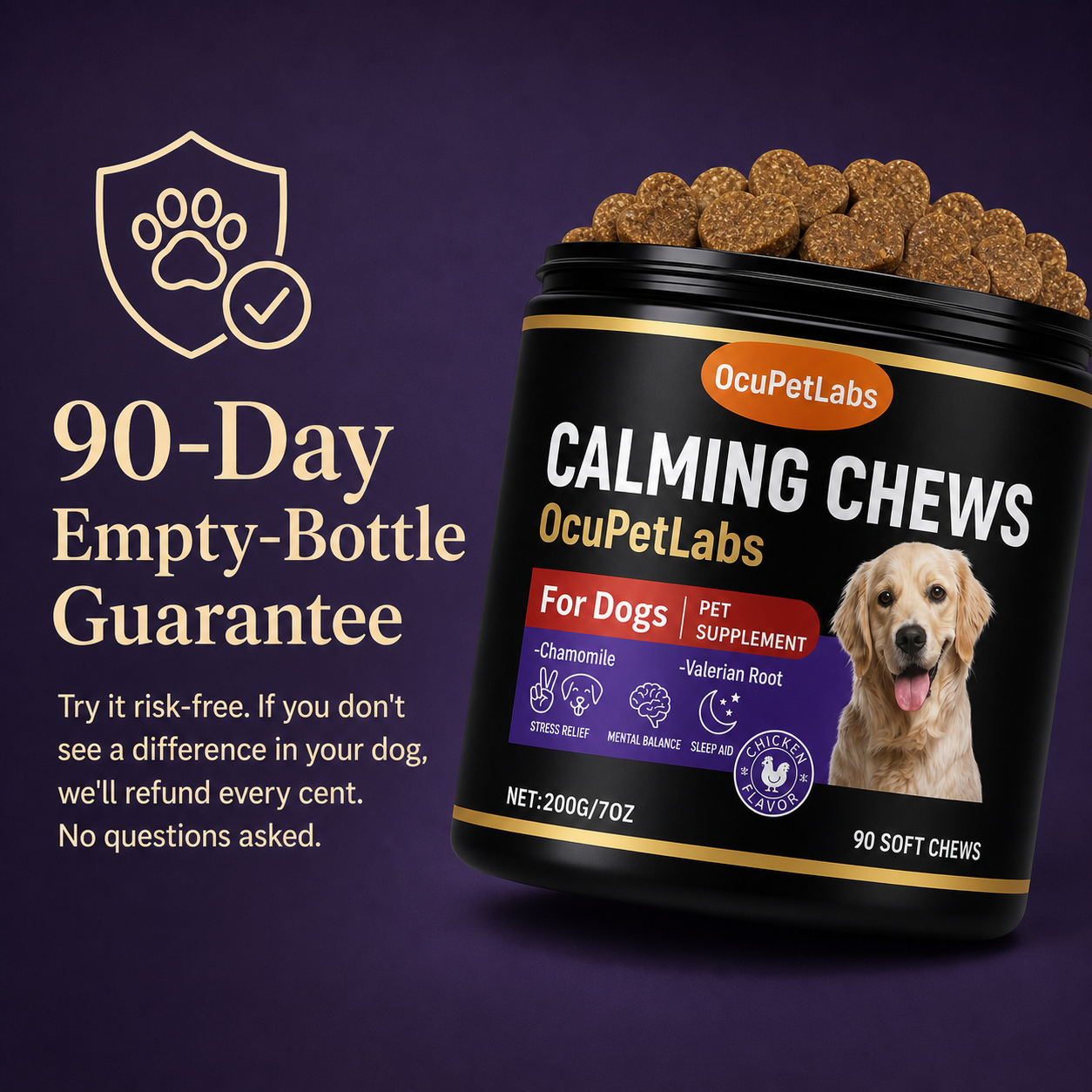 Calming + Anxiety Support Chews