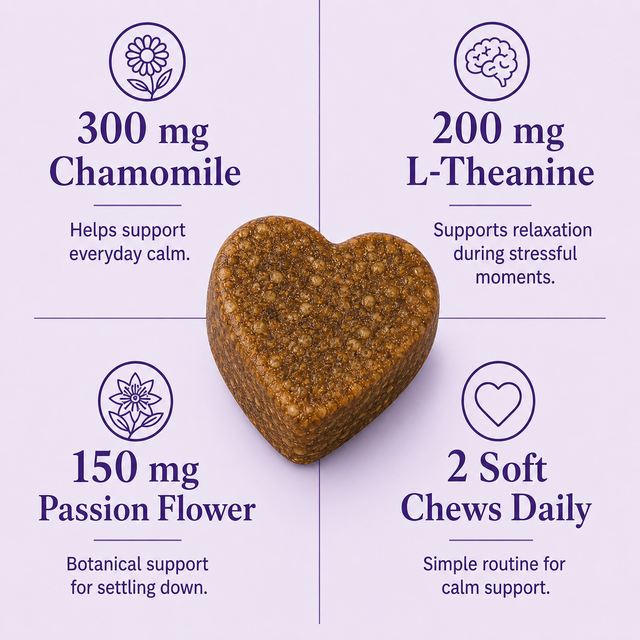 Calming + Anxiety Support Chews